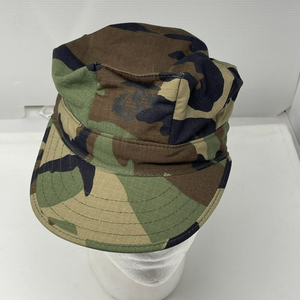 US Army Military Woodland Camo Hot Weather Hat Cap X-Small - great for youth‎